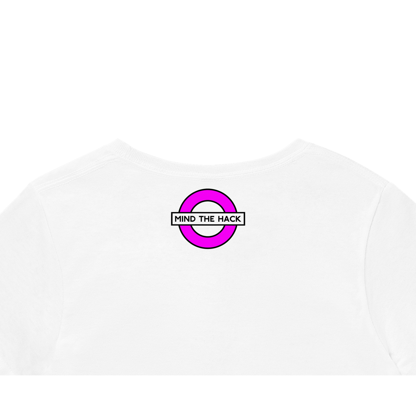 mindthehack.club Banner im trendigen Stil Unisex T-Shirt