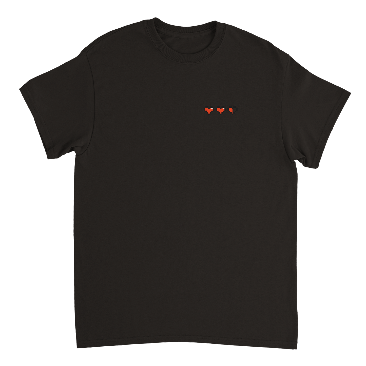 Minimale Sammlung - Pixelherzen Unisex T-Shirt