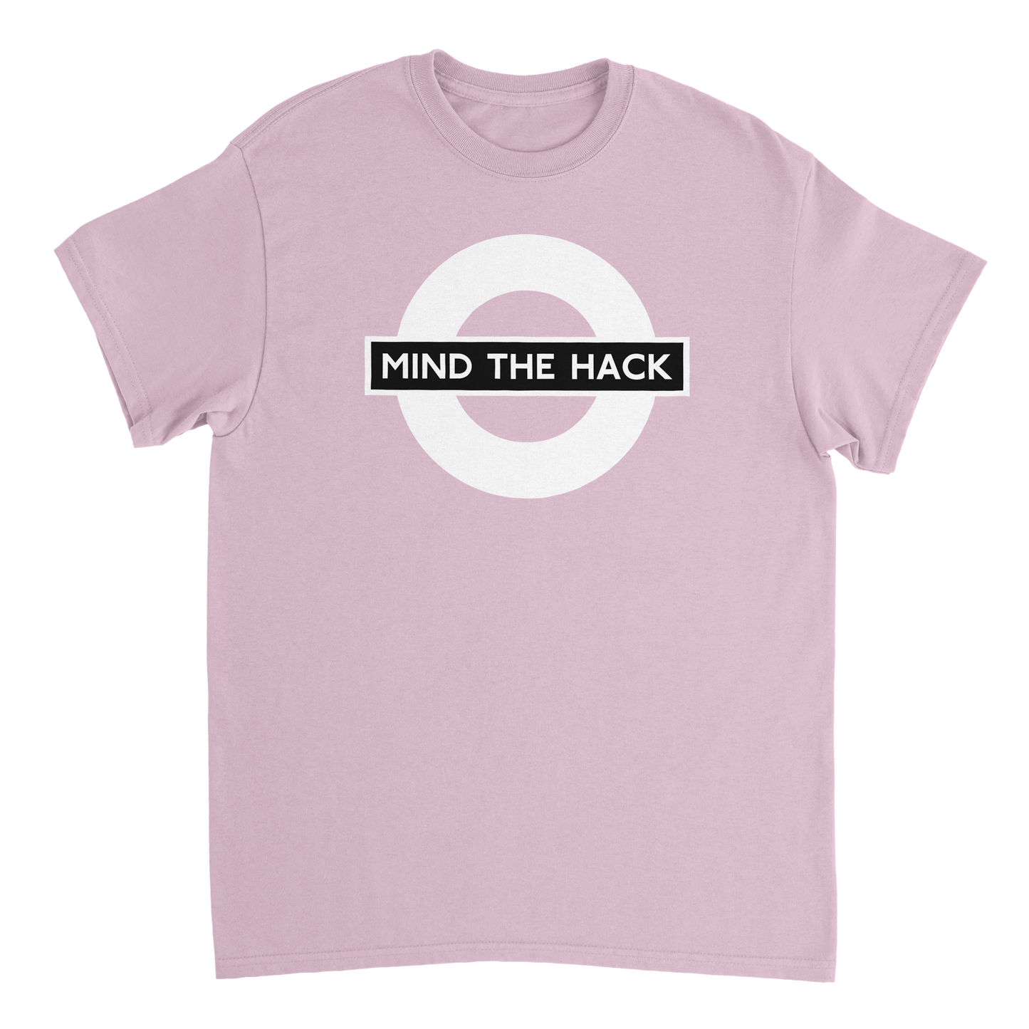 Mind The Hack (weiß) Unisex T-Shirt
