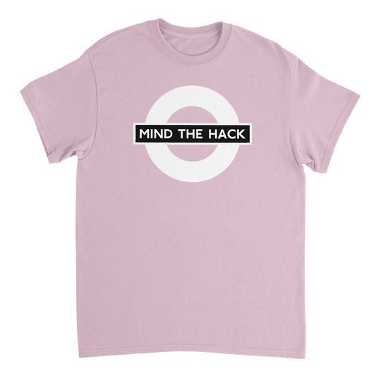 Mind The Hack (white) Unisex T-Shirt