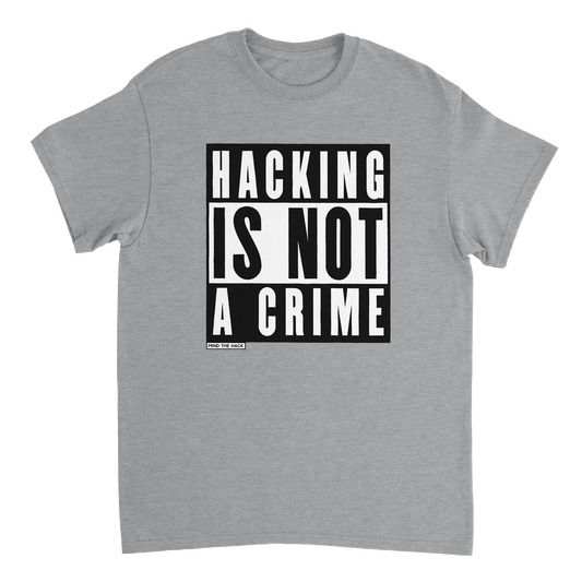 Hacking is not a crime Unisex T-Shirt