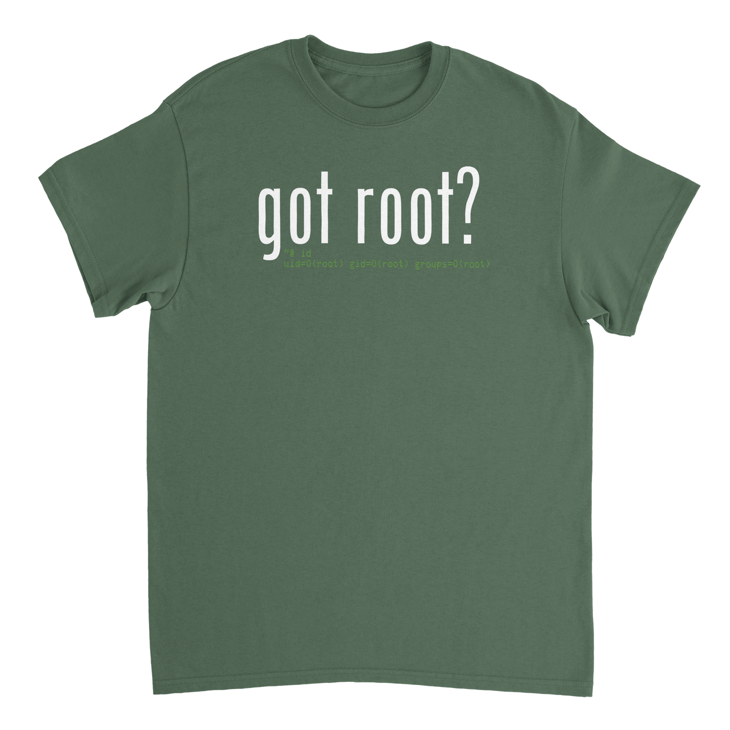Hast du Root? Unisex-T-Shirt