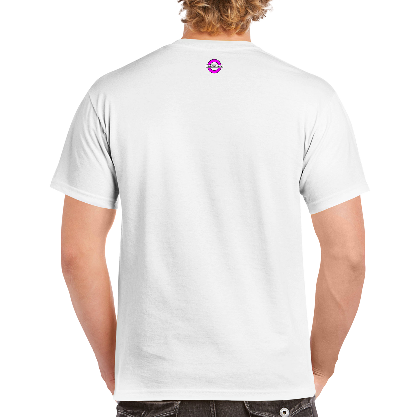 mindthehack.club banner in a trendy style Unisex T-Shirt