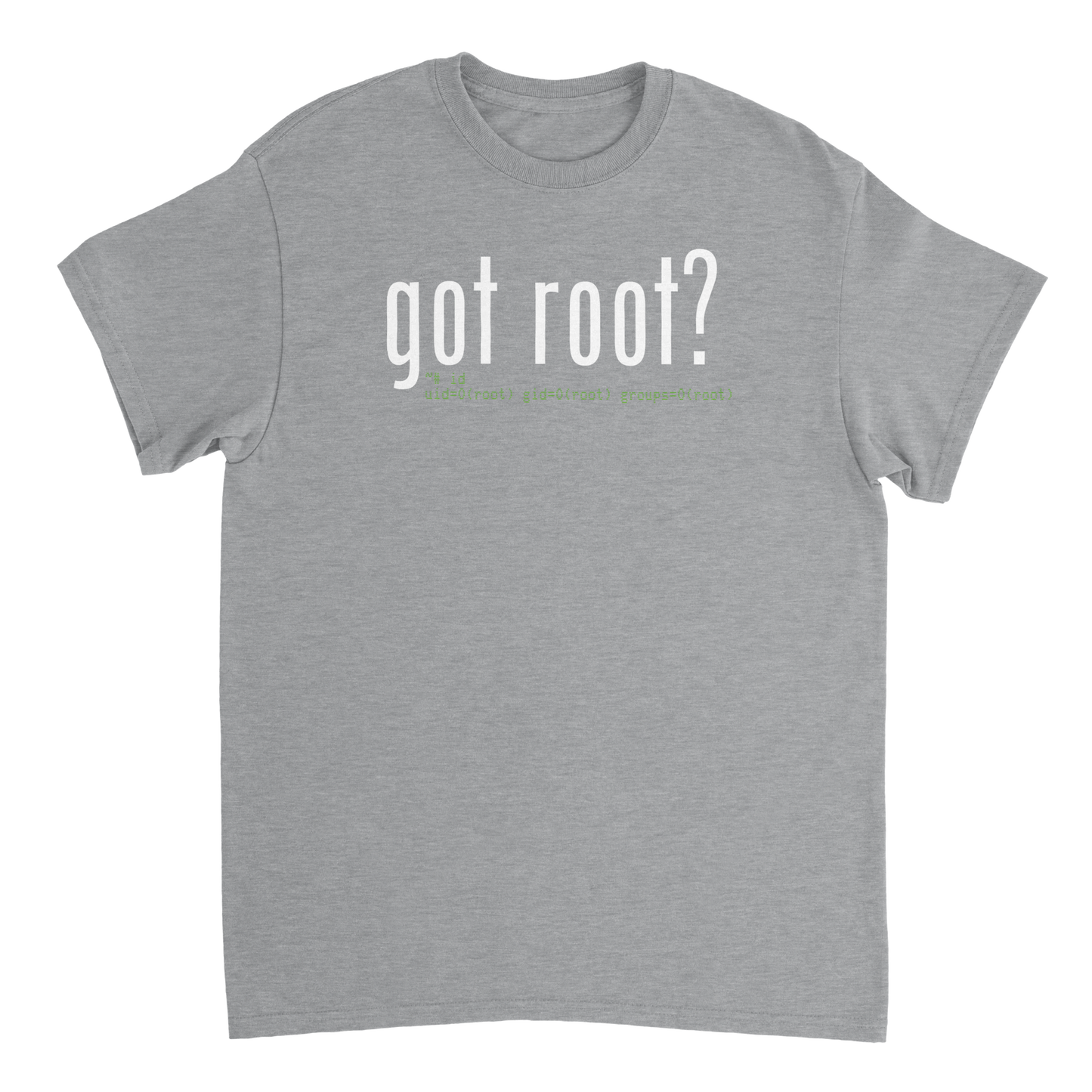 Hast du Root? Unisex-T-Shirt
