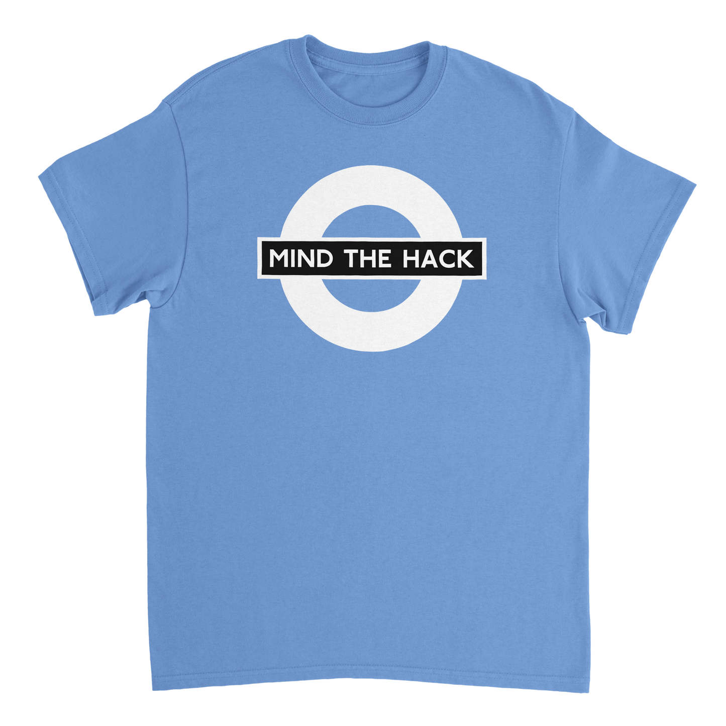 Mind The Hack (weiß) Unisex T-Shirt
